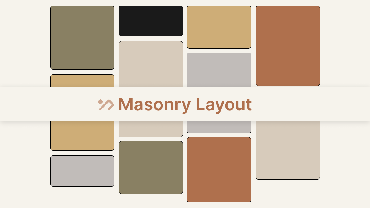 masonry layout with css grid-lanes in pure CSS